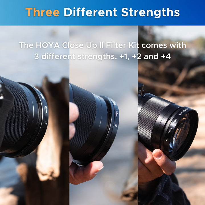 Hoya HMC Close-Up Set II – Macro Lens Filter Kit – Hoya Filters