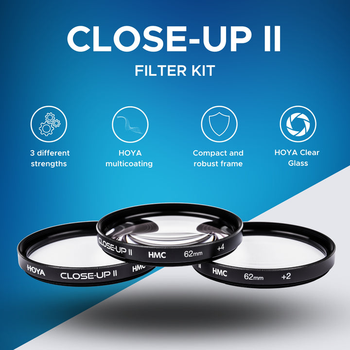 Hoya HMC Close-Up Set II – Macro Lens Filter Kit – Hoya Filters