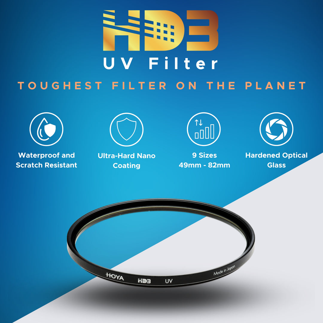 Hoya HD3 UV Filter | 32-Layer Nano Protection Glass – Hoya Filters