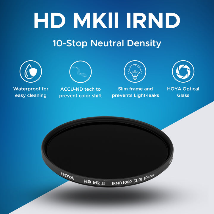 Hoya HD MKII IRND 1000 (10-stop) Filter – Hoya Filters