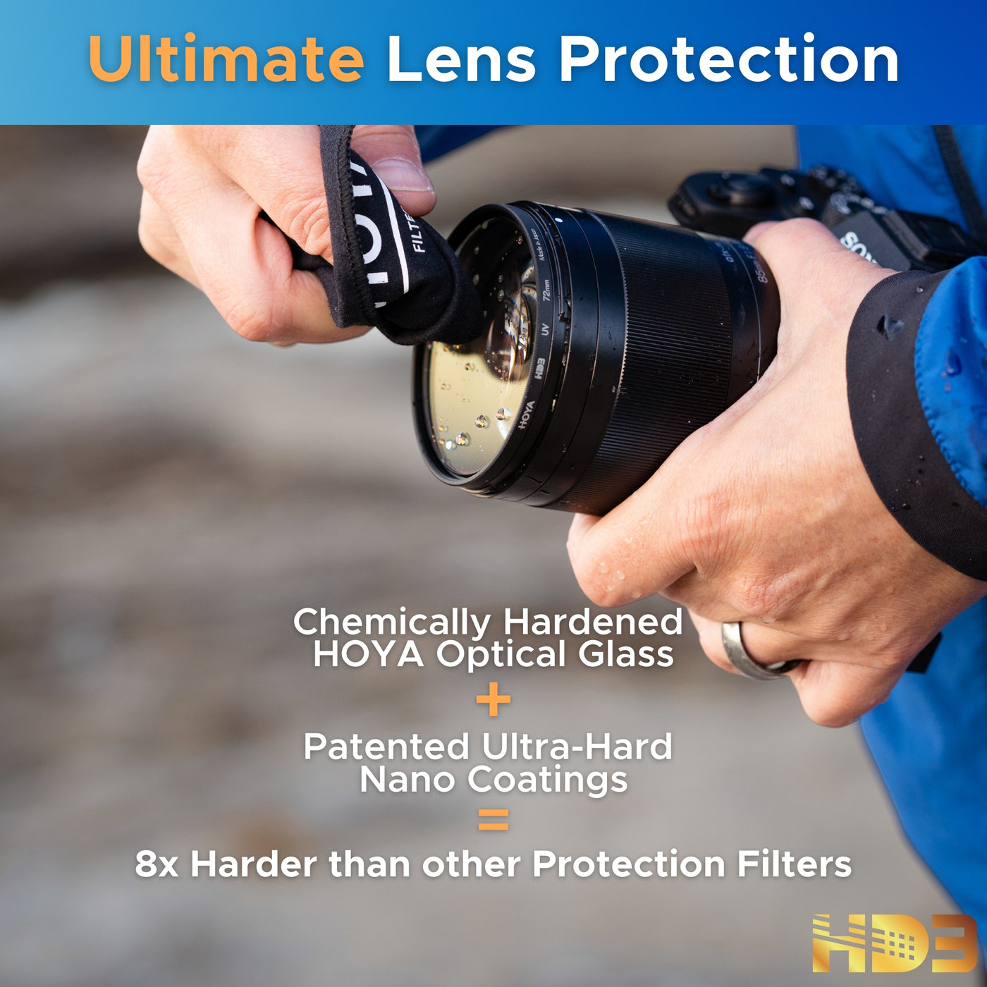 Hoya HD3 UV Filter | 32-Layer Nano Protection Glass – Hoya Filters