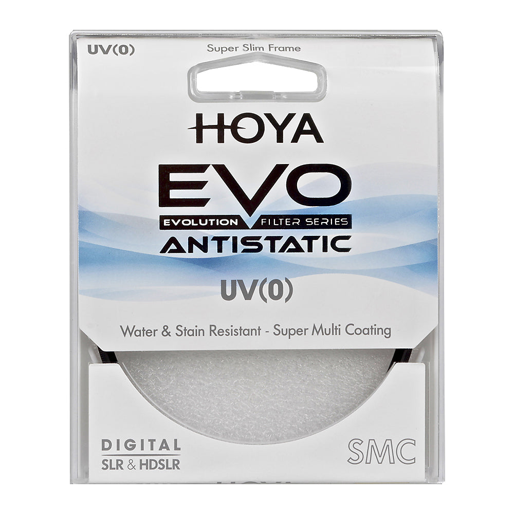 【中古】「非常に良い」Hoya Evo帯電防止55 mm UVスーパーコーティングスリムフレームWater & Stain Resistantフィルタ(xeva-55uv) Hoya EVO Antistatic UV Protector – Anti-Static Lens Protection