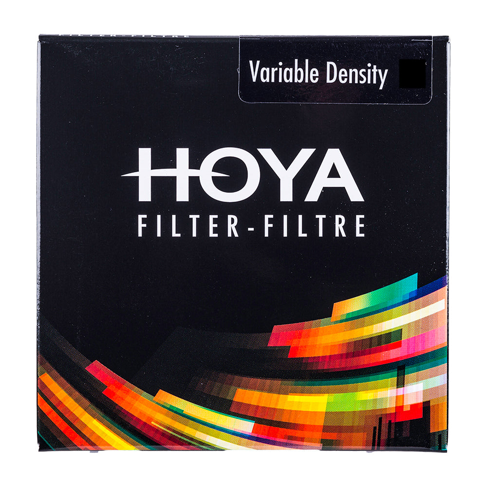 Filtro de densidad neutra variable (ND) de 77 mm Hoya (0,45 a 2,7 (1,5 a 9  paradas)